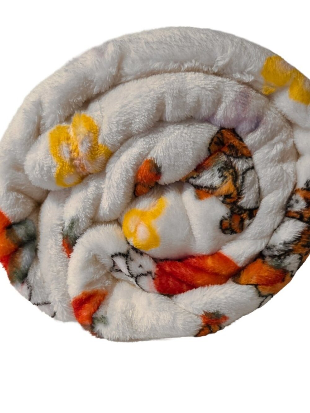 BRAND NEW Winnie the Pooh Soft Plush Throw Blanket Pooh Eyeore Tigger  60" X 72" - Picture 4 of 5